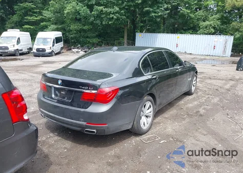 2015 BMW 740Li xDrive from USA, damaged, VIN WBAYF4C55FG291723